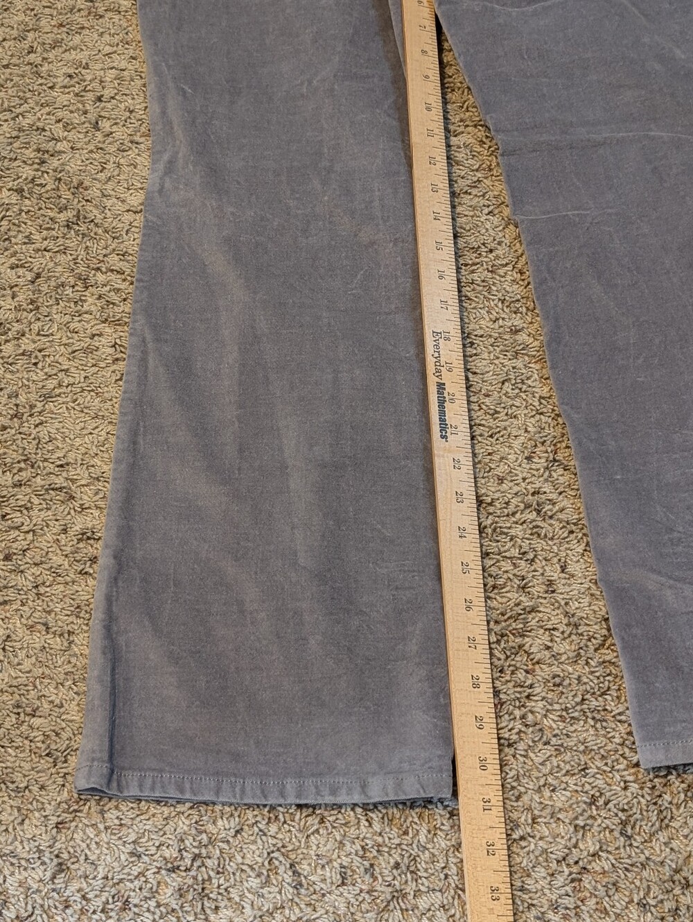 Sonoma Life + Style Women’s Gray Bootcut Softy Velvet Pants Size 14 Reg - Picture 11 of 11